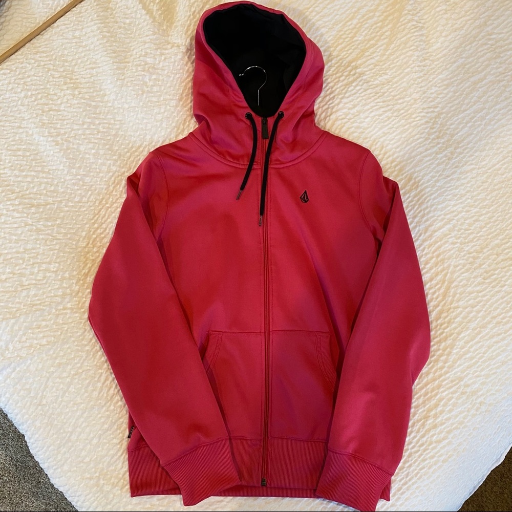 Volcom ladie’s hot pink hoodie